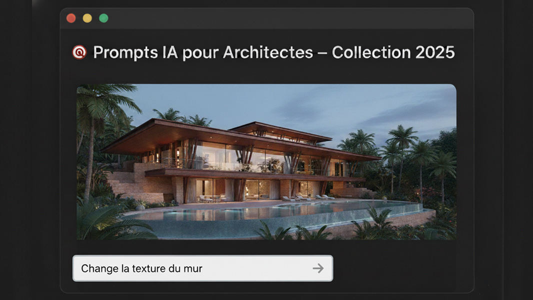🎯 Prompts IA Rendu Plans pour Architectes Professionnels - Collection 2026
